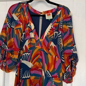 Farm Rio Women's Colorful Patterned Dress